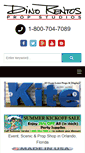 Mobile Screenshot of dinorentosstudios.com